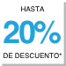 Axa hasta 20% dto Axa hasta 20% dto